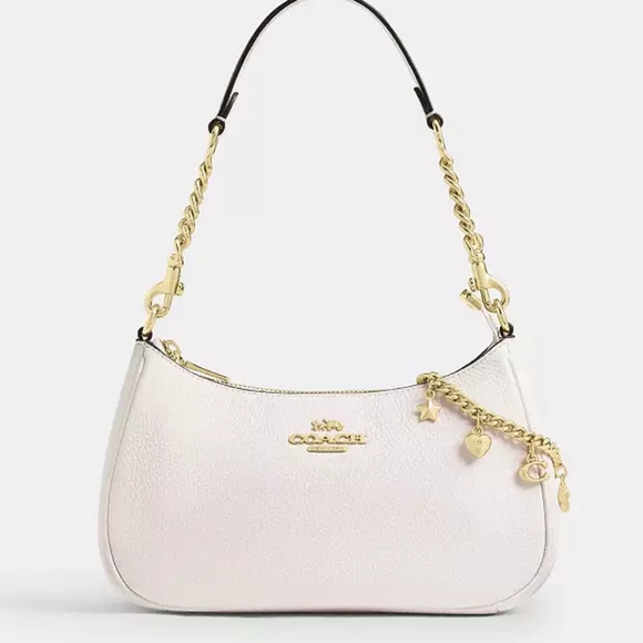 Coach Gold Swagger Chain With Charms New With Tags!! - Picture 1 of 6